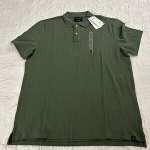 Piombo Polo Mens Size XXL Green Worlds Finest Puro Cotton Golf